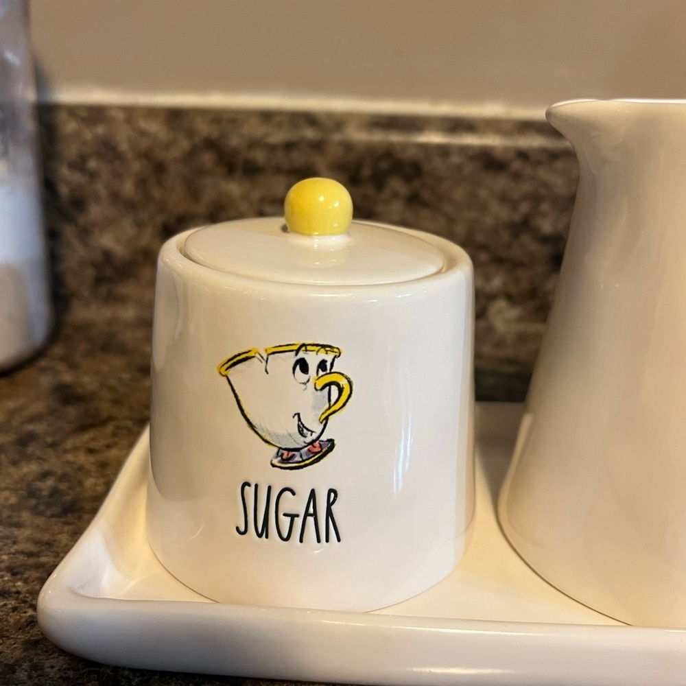 NWOT Chip and Mrs. Potts Sugar and Cream Set - Picture 3 of 3